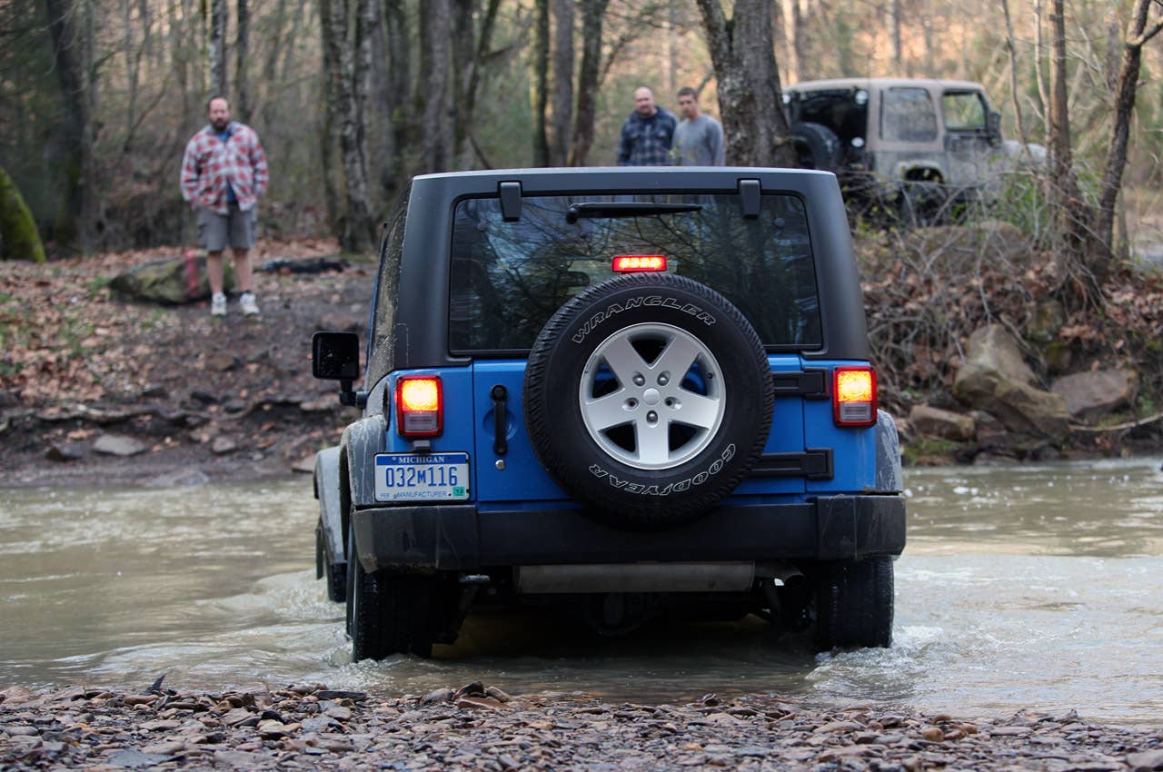 2012 Jeep Wrangler Sport off-road
