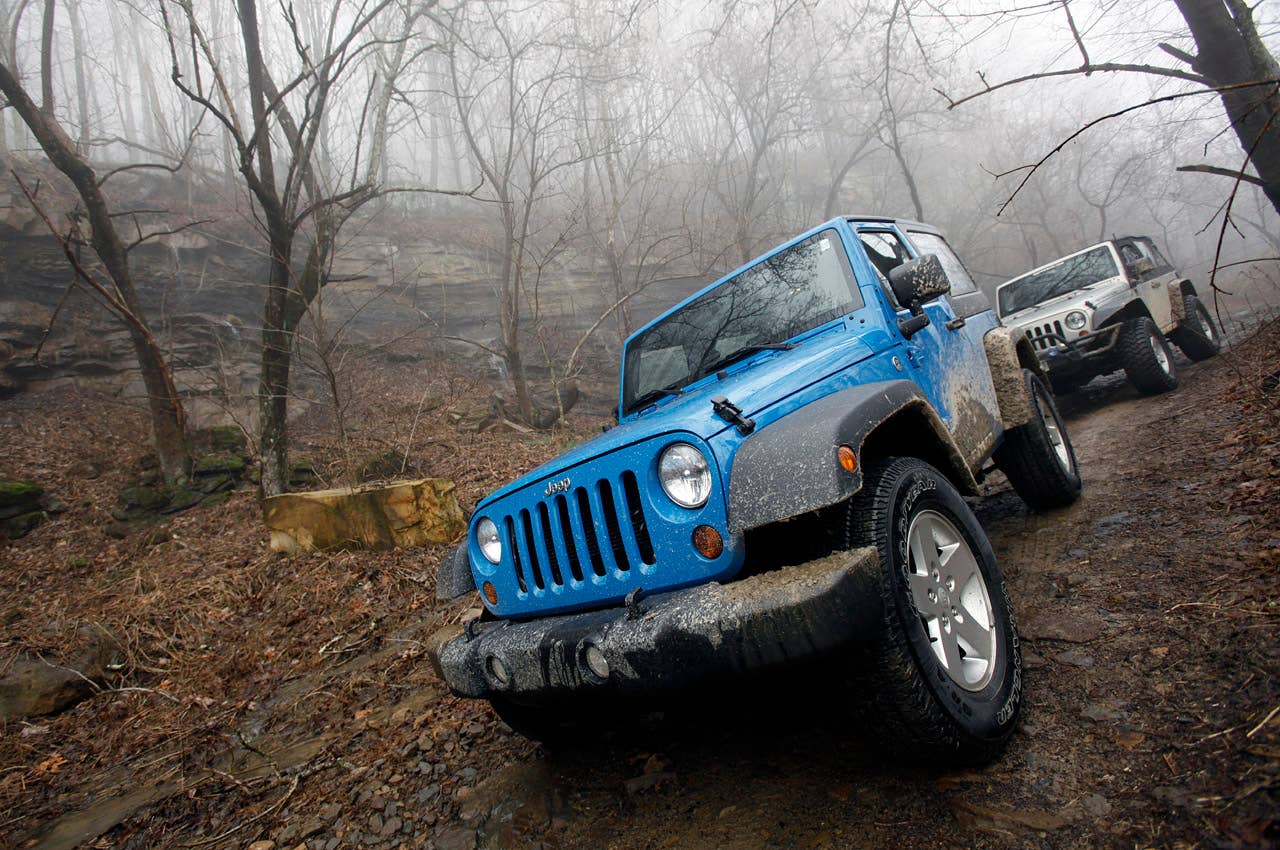 2012 Jeep Wrangler Sport off-road