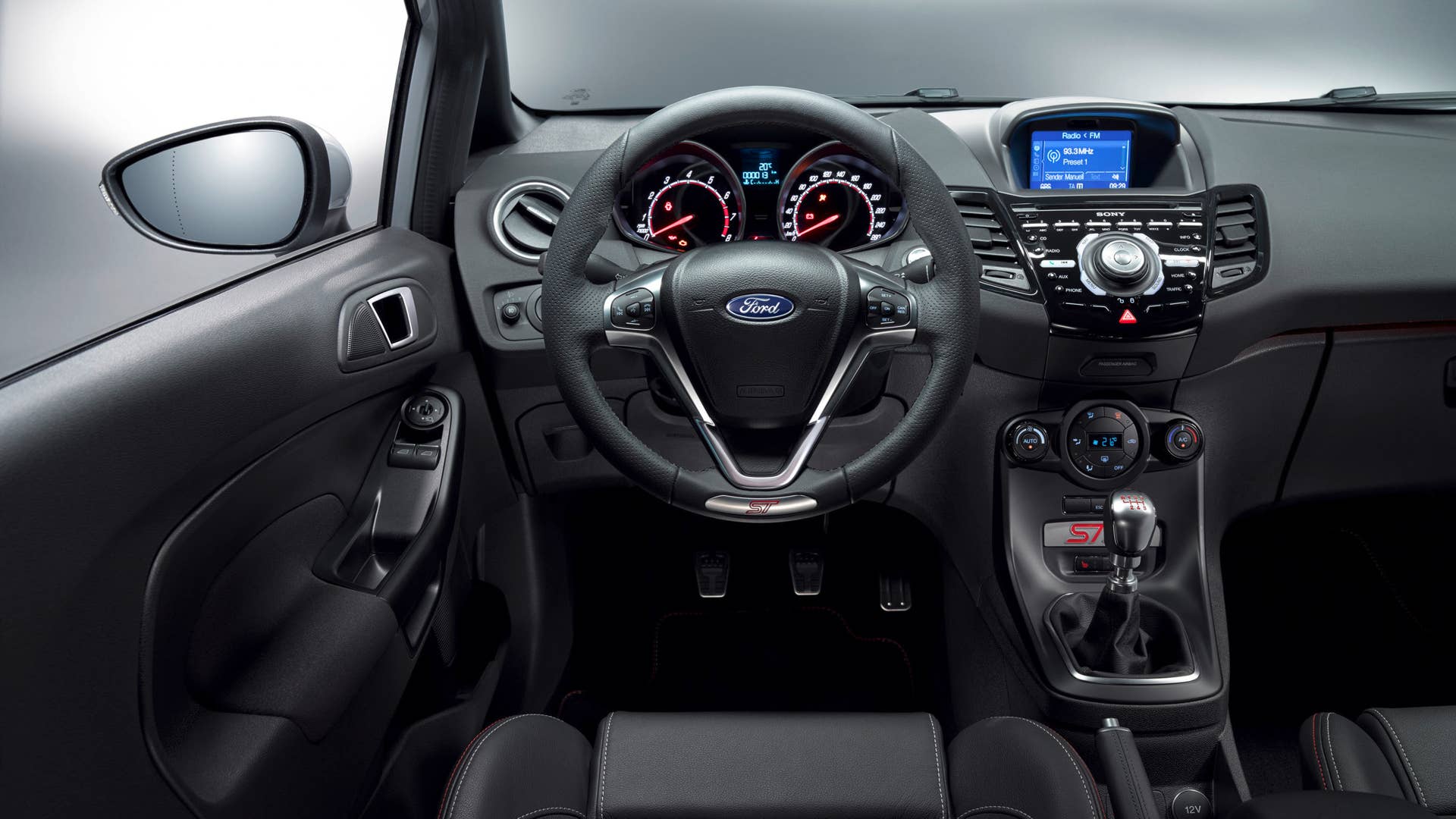 ford fiesta st200 interior