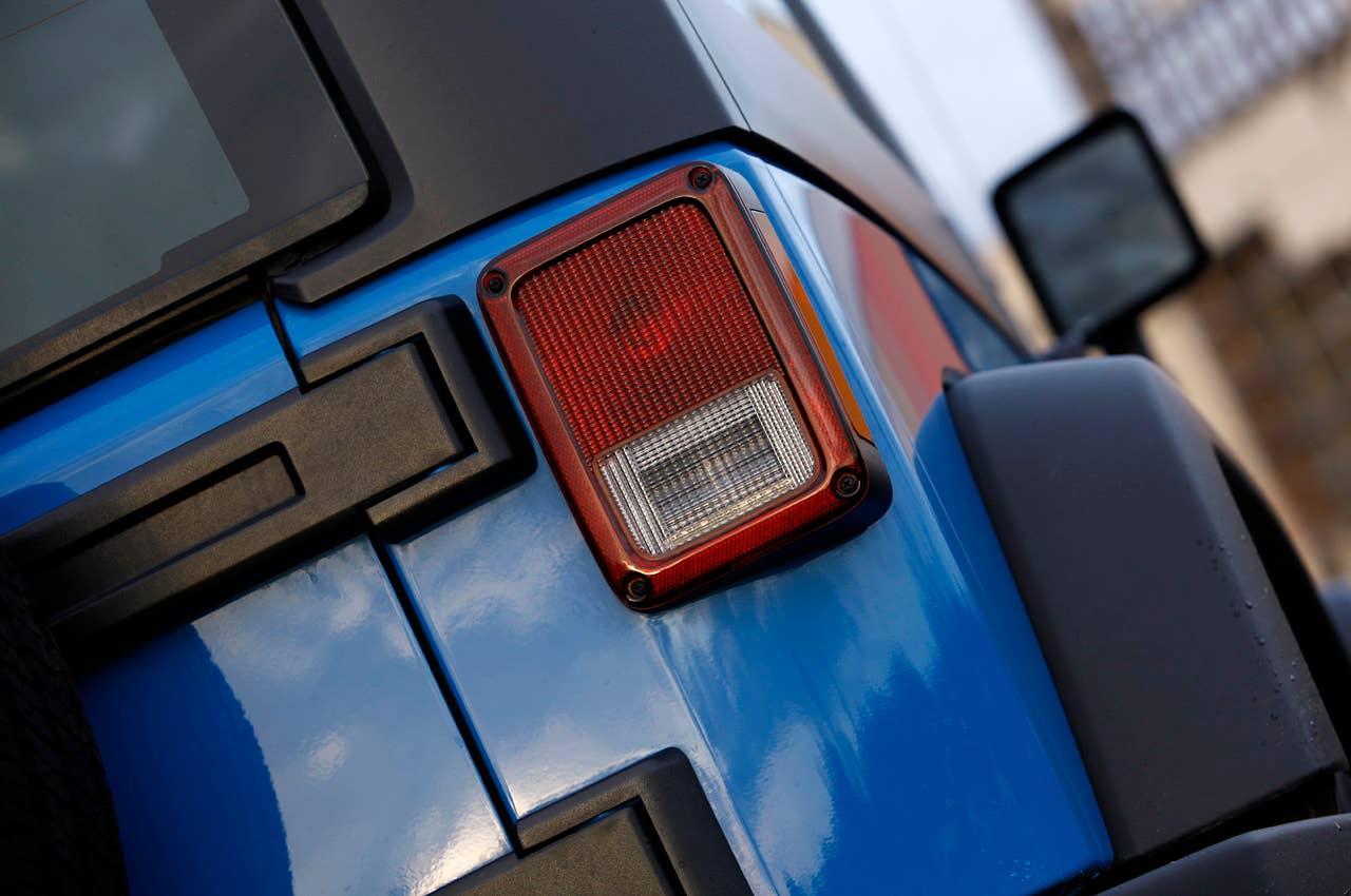 2012 Jeep Wrangler Sport rear fender