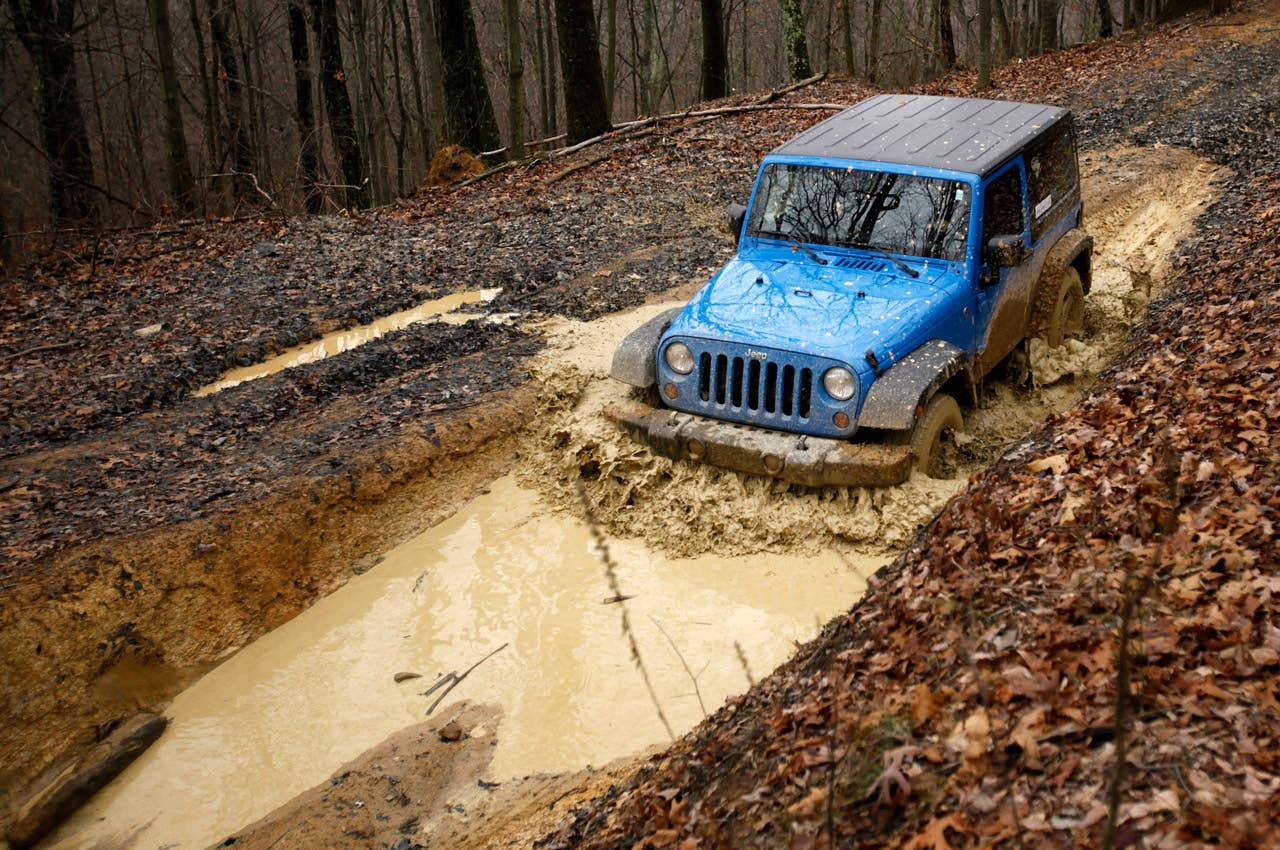 2012 Jeep Wrangler Sport off-road