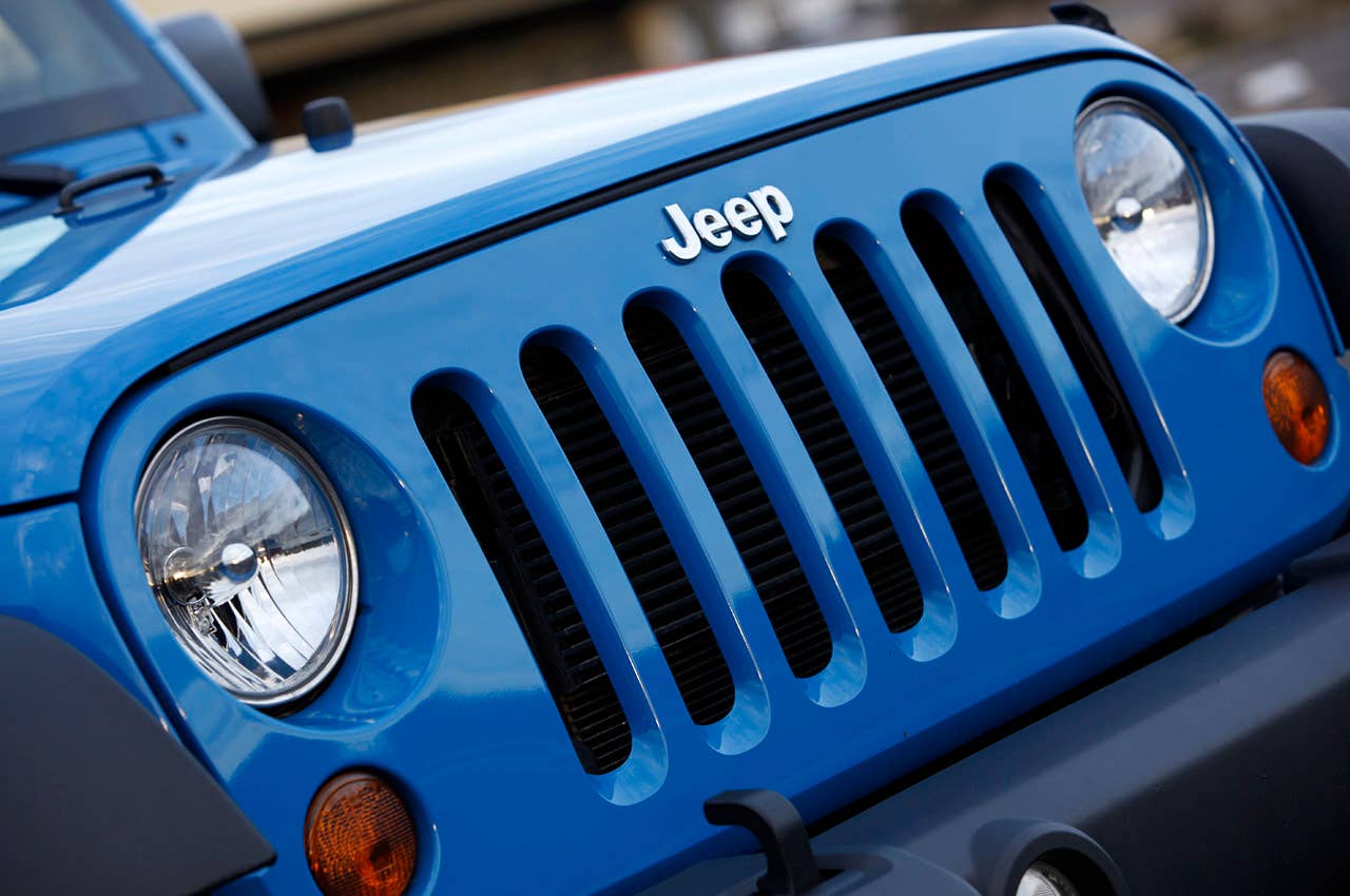 2012 Jeep Wrangler Sport grille