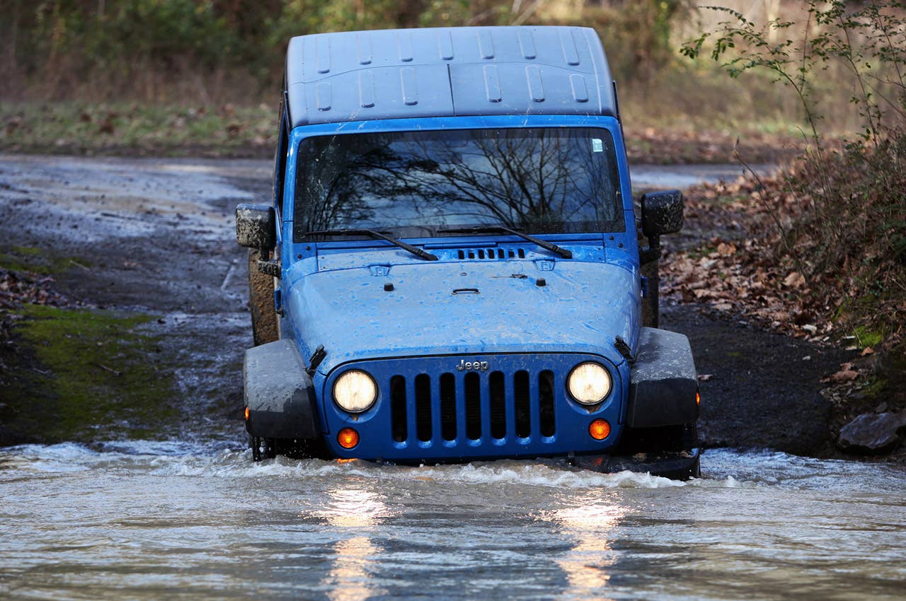 2012 Jeep Wrangler Sport off-road