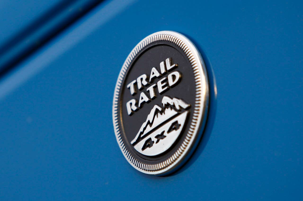 2012 Jeep Wrangler Sport badge