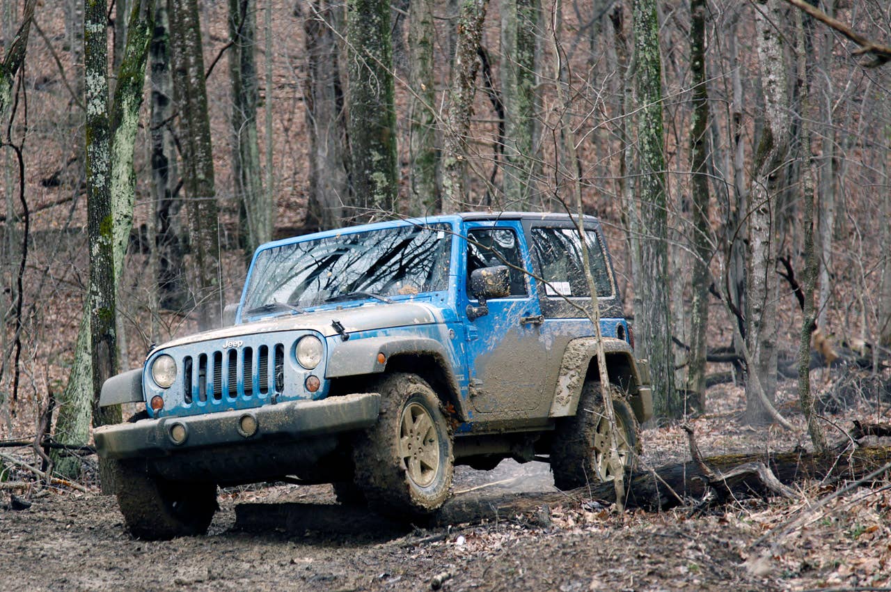 2012 Jeep Wrangler Sport off-road