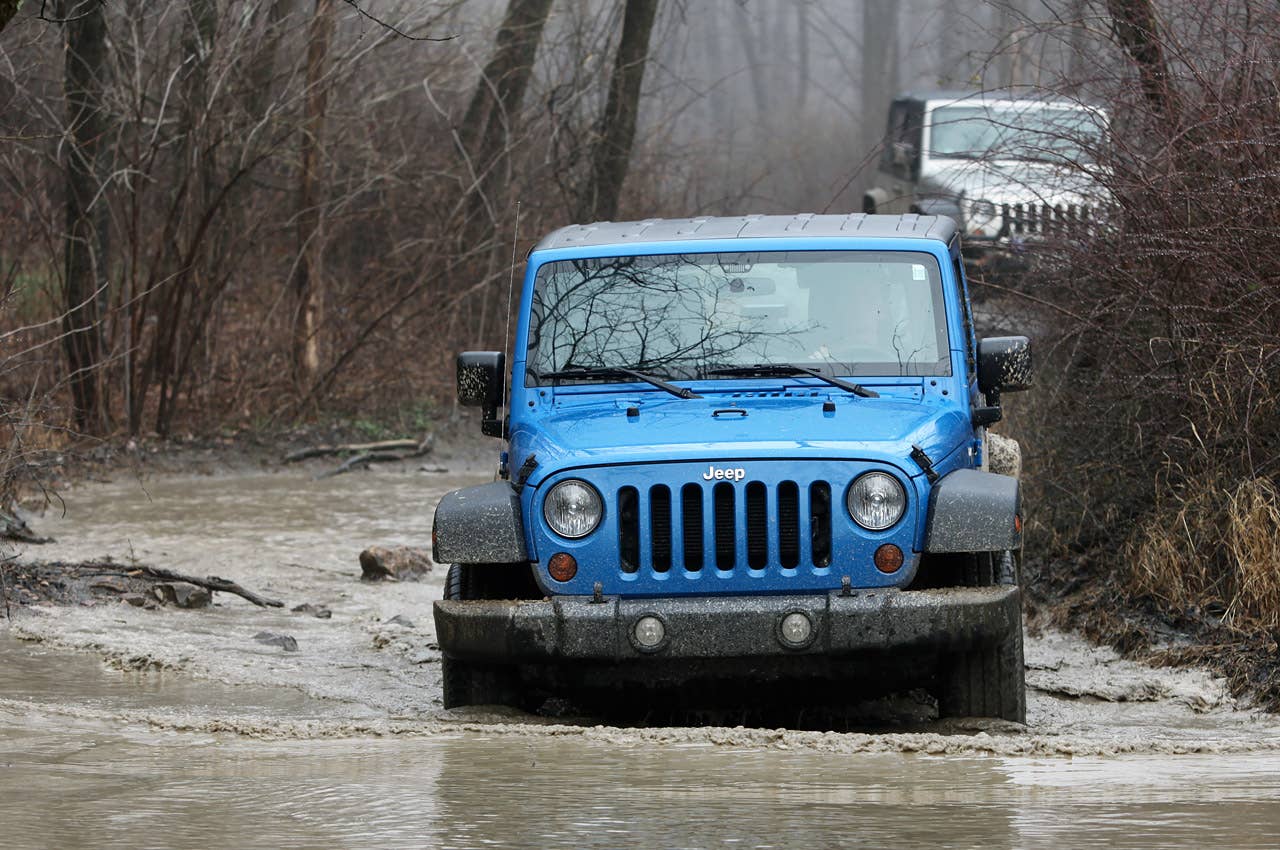 2012 Jeep Wrangler Sport off-road