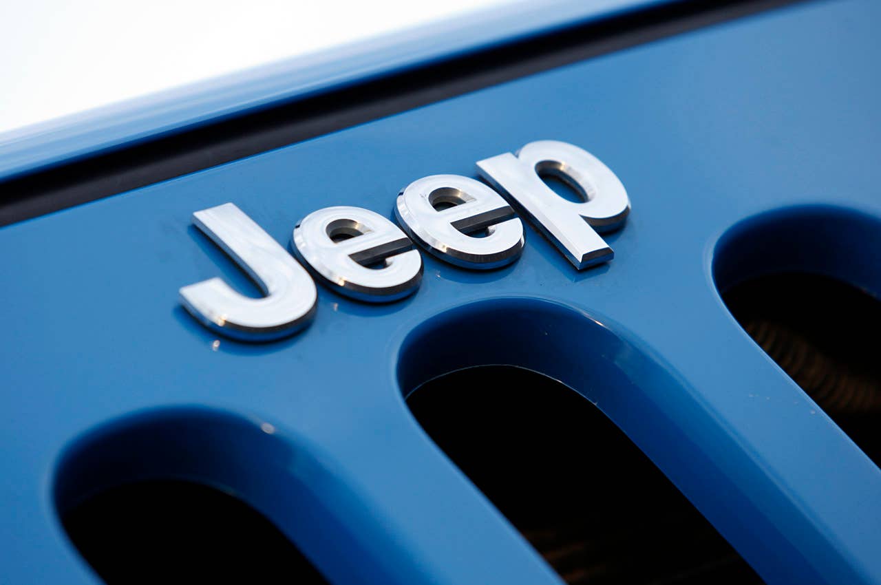 2012 Jeep Wrangler Sport badge