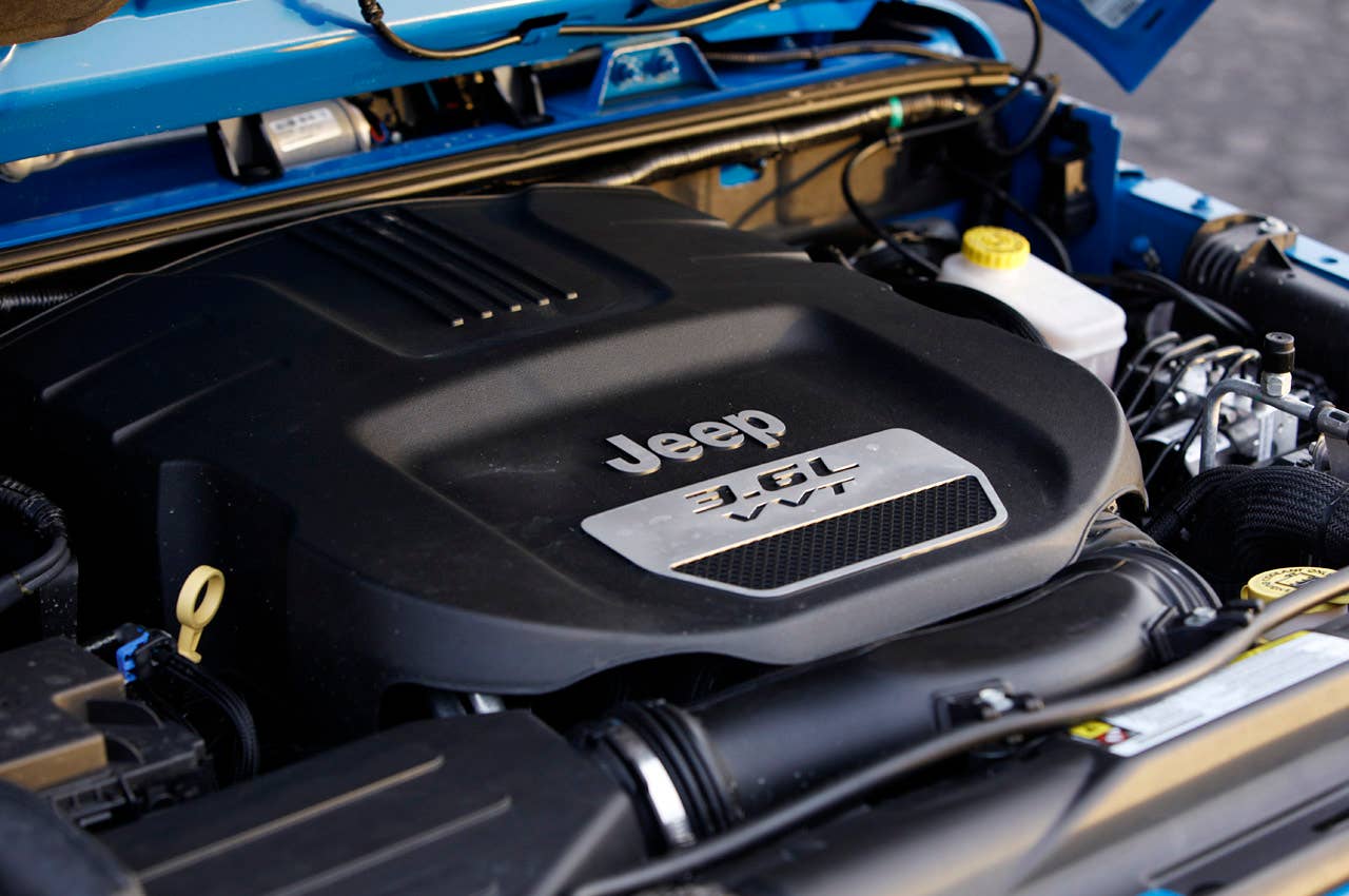 2012 Jeep Wrangler Sport engine