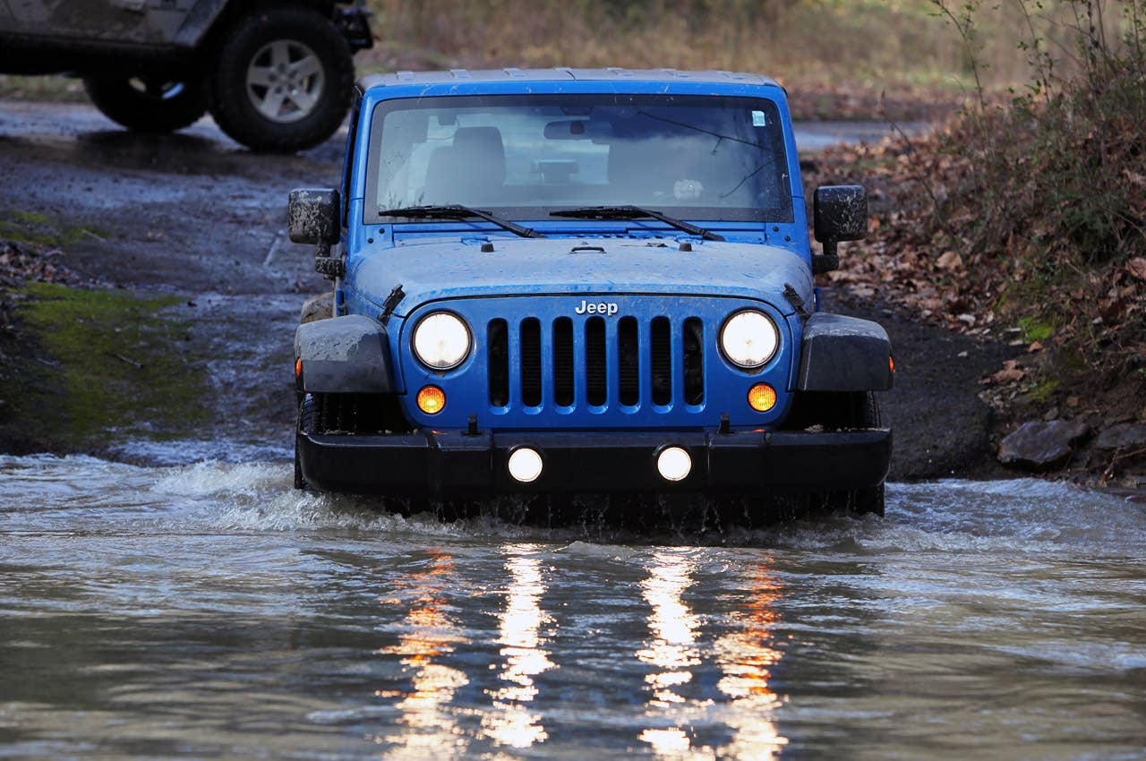 2012 Jeep Wrangler Sport off-road