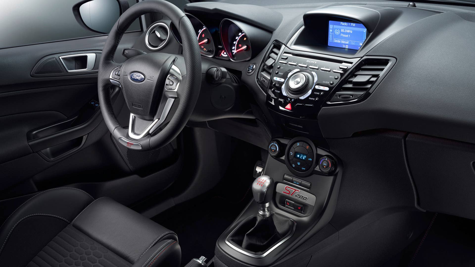ford fiesta st200 cockpit