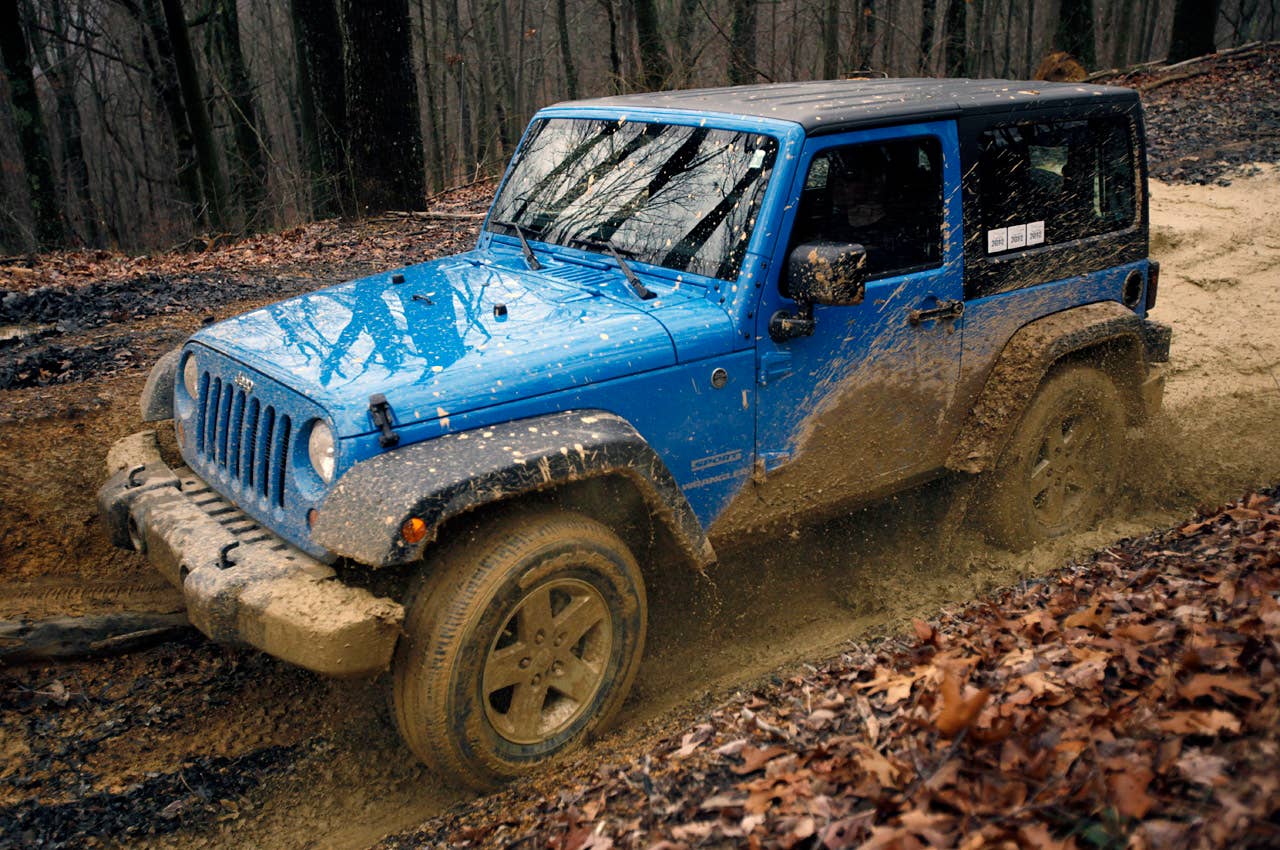 2012 Jeep Wrangler Sport off-road