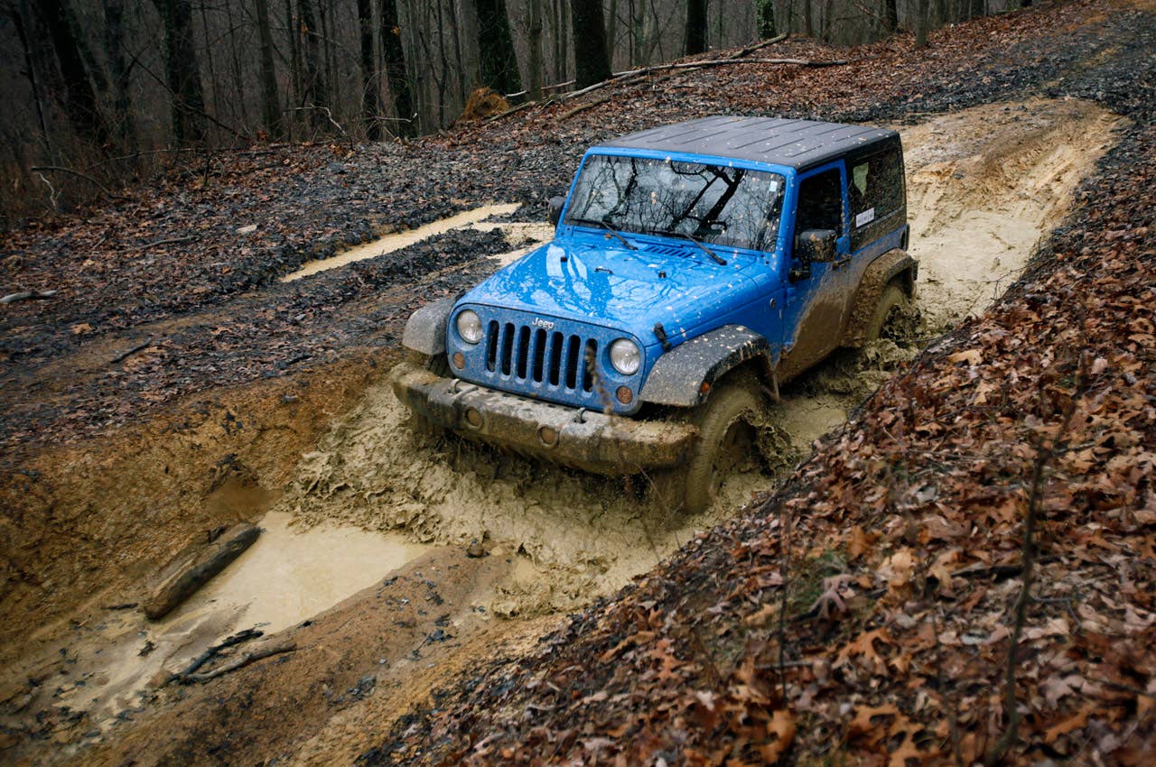 2012 Jeep Wrangler Sport off-road