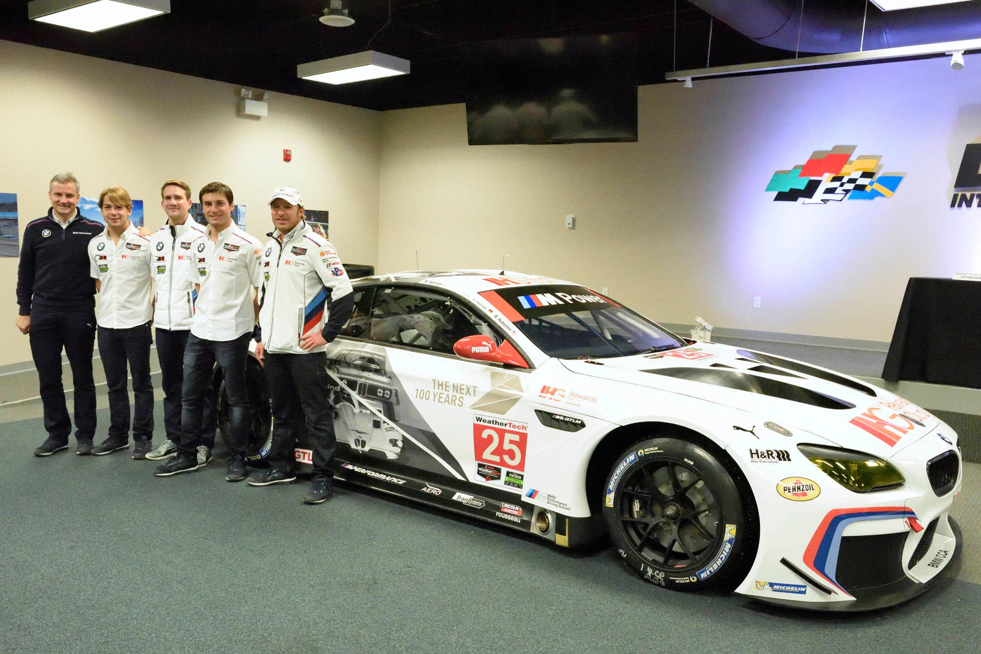 BMW M6 GTLM 25 throwback livery
