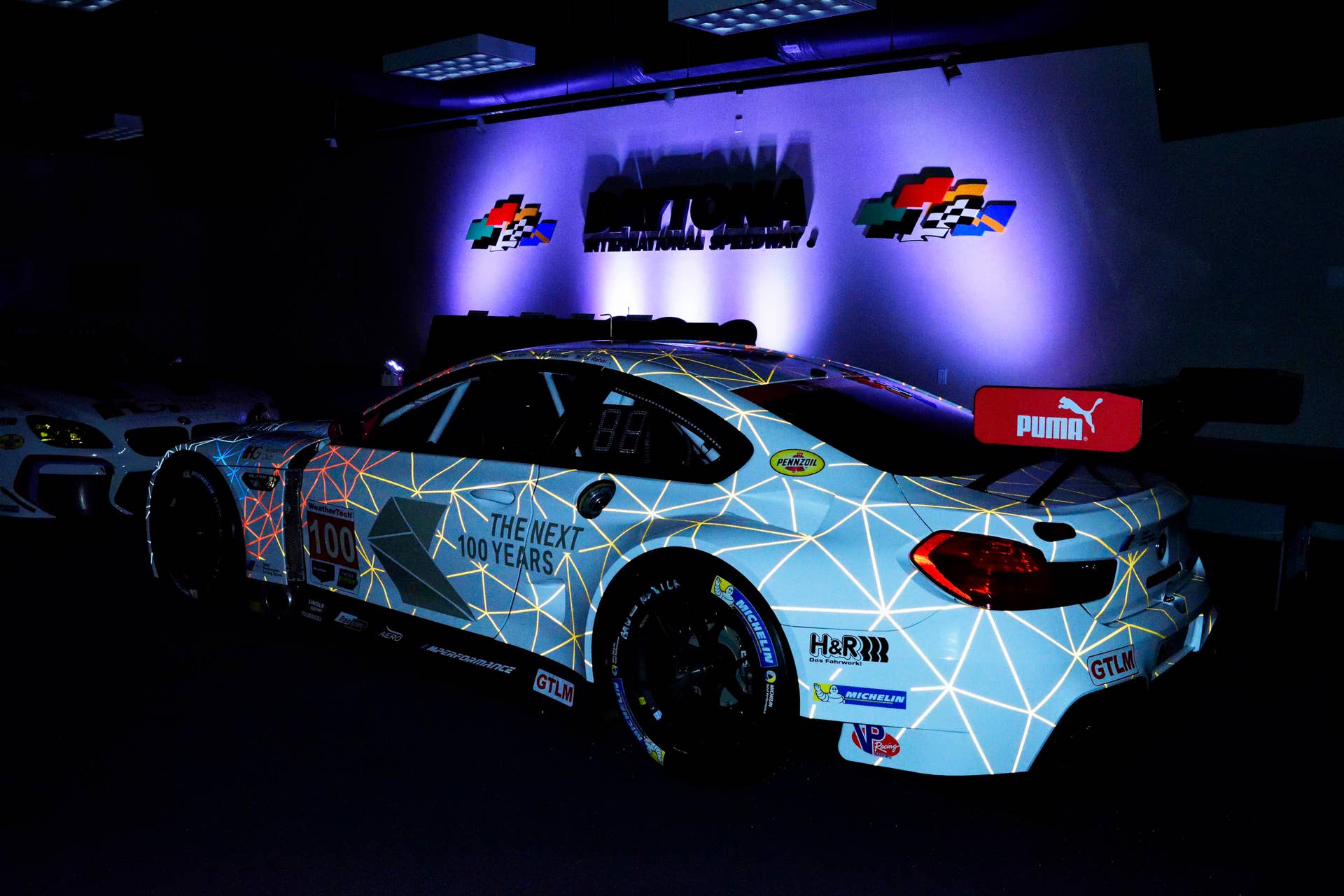 BMW M6 GTLM livery dark