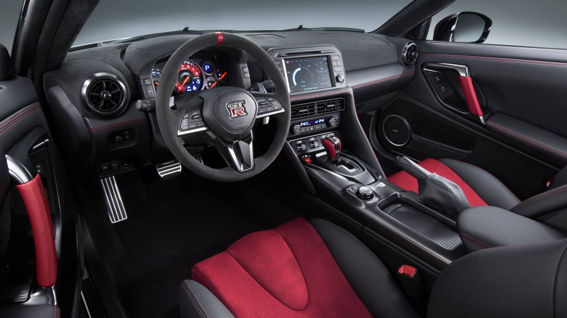 2017 nissan gt-r nismo interior
