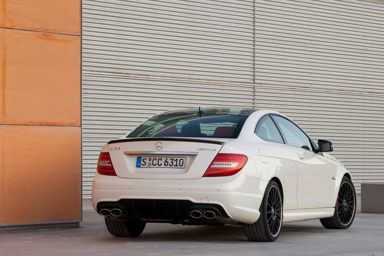 2012 Mercedes-Benz C63 AMG Coupe with optional AMG Development Package.