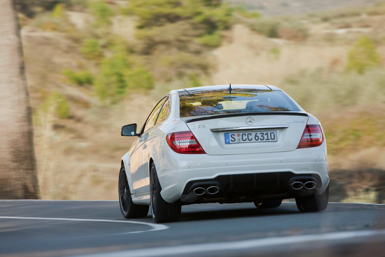 2012 Mercedes-Benz C63 AMG Coupe with optional AMG Development Package.