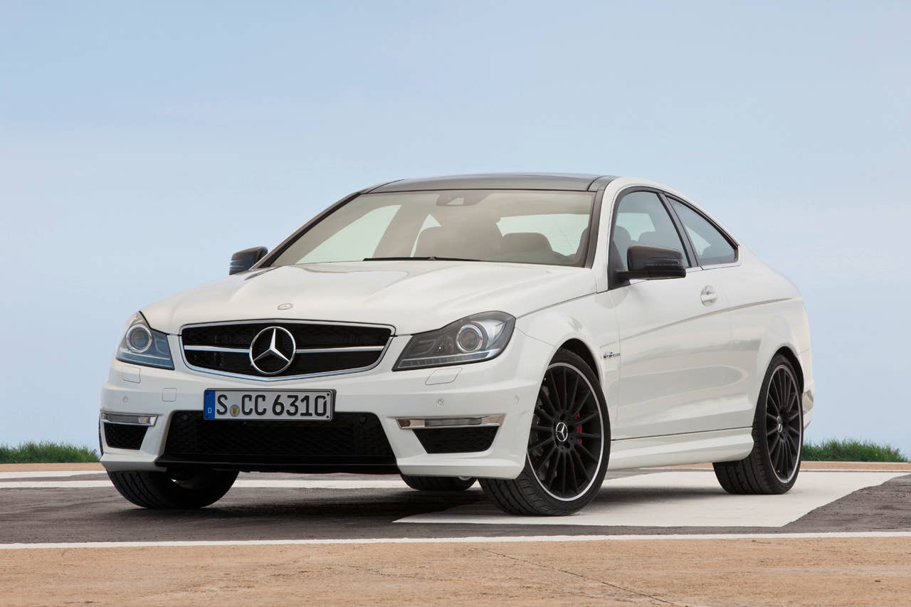 2012 Mercedes-Benz C63 AMG Coupe with optional AMG Development Package.