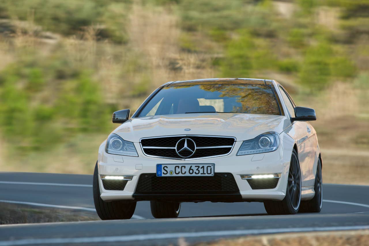 2012 Mercedes-Benz C63 AMG Coupe with optional AMG Development Package.