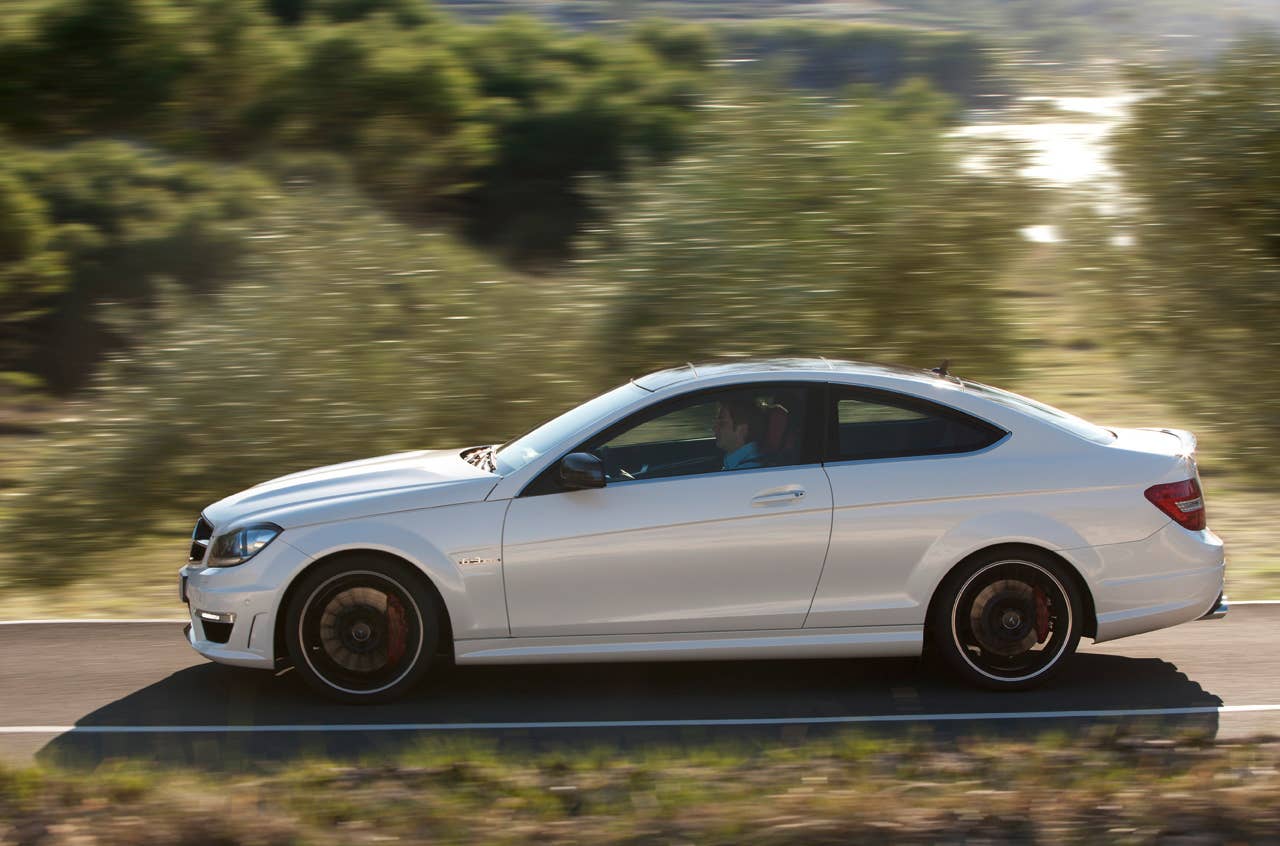 2012 Mercedes-Benz C63 AMG Coupe with optional AMG Development Package.