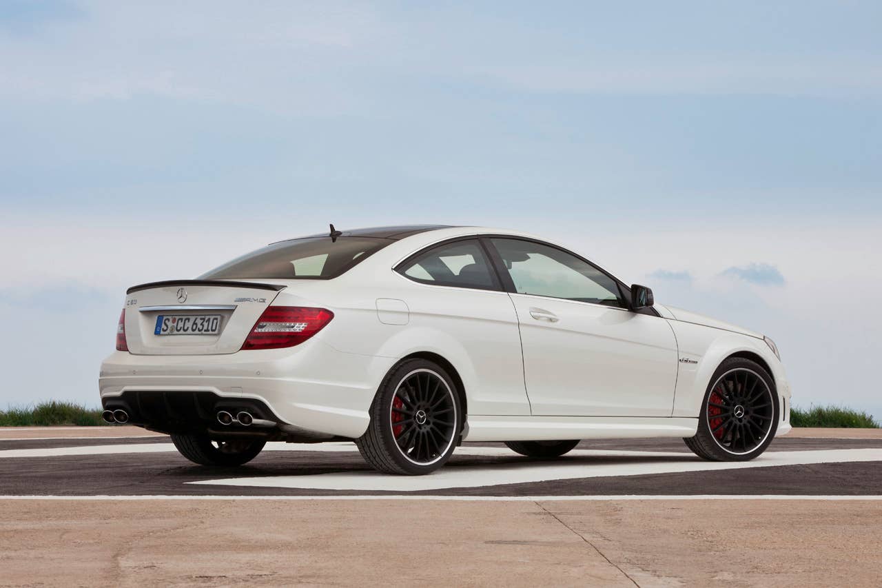 2012 Mercedes-Benz C63 AMG Coupe with optional AMG Development Package.