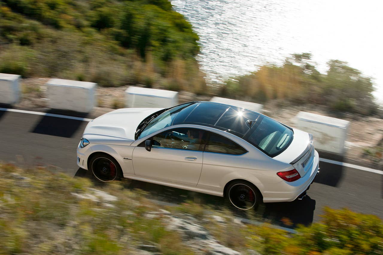 2012 Mercedes-Benz C63 AMG Coupe with optional AMG Development Package.