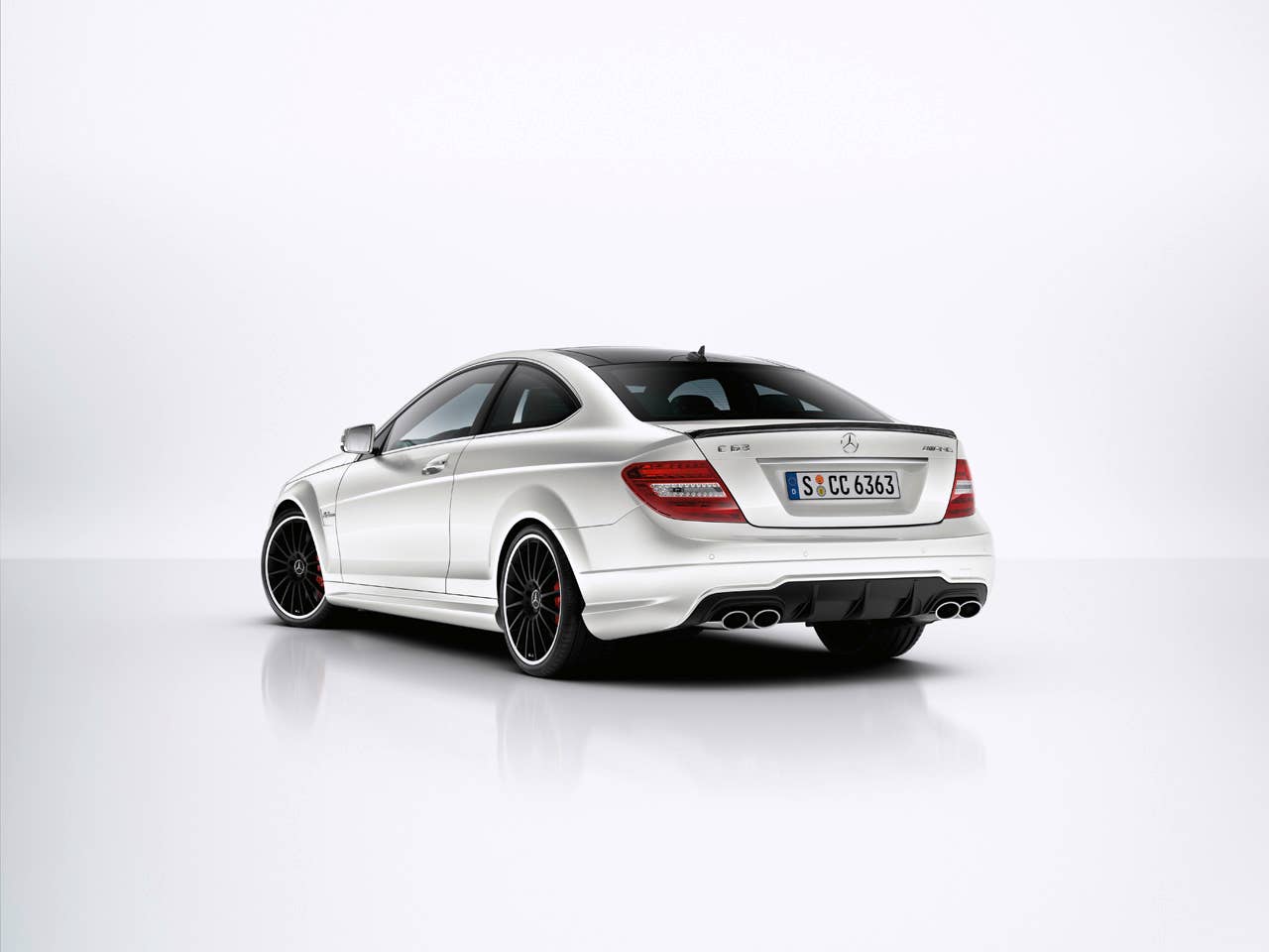 2012 Mercedes-Benz C63 AMG Coupe with optional AMG Development Package.