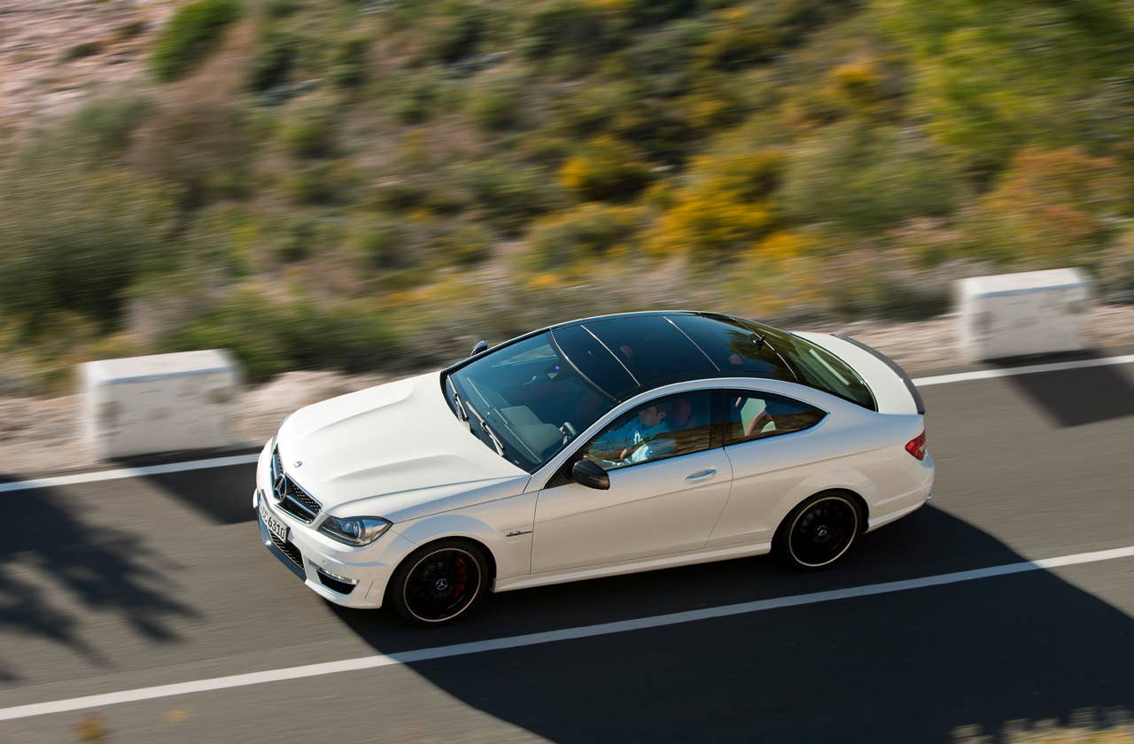 2012 Mercedes-Benz C63 AMG Coupe with optional AMG Development Package.