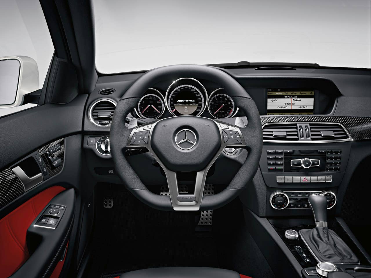 2012 Mercedes-Benz C63 AMG Coupe with optional AMG Development Package.