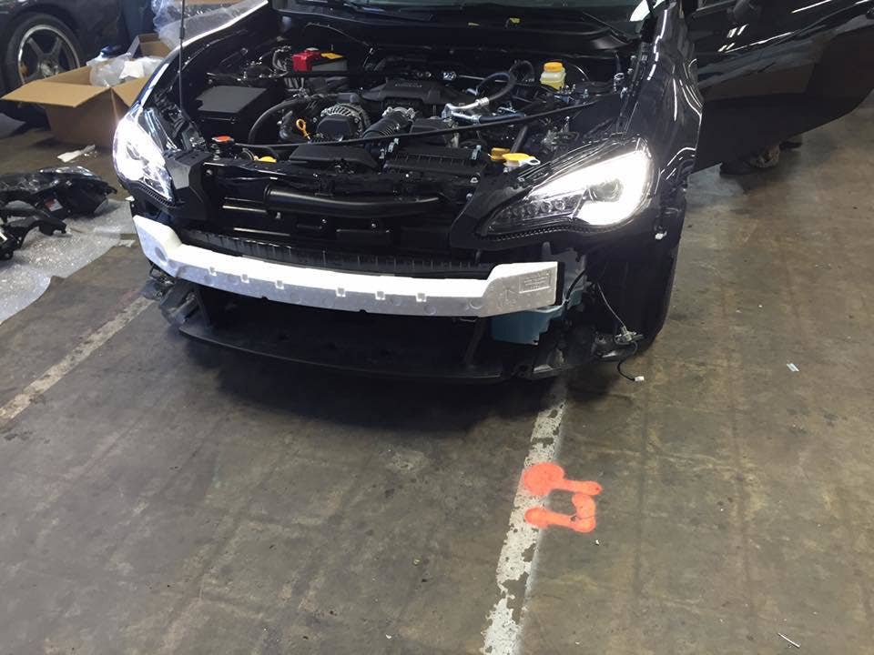 2017 Subaru BRZ nose