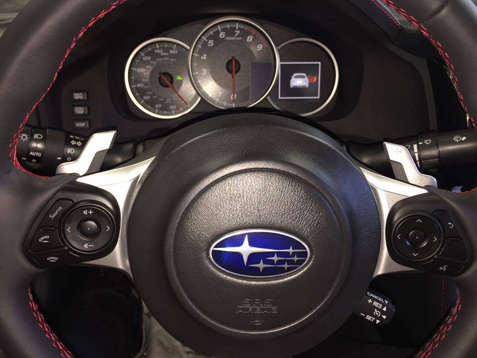 2017 Subaru BRZ facelift steering wheel