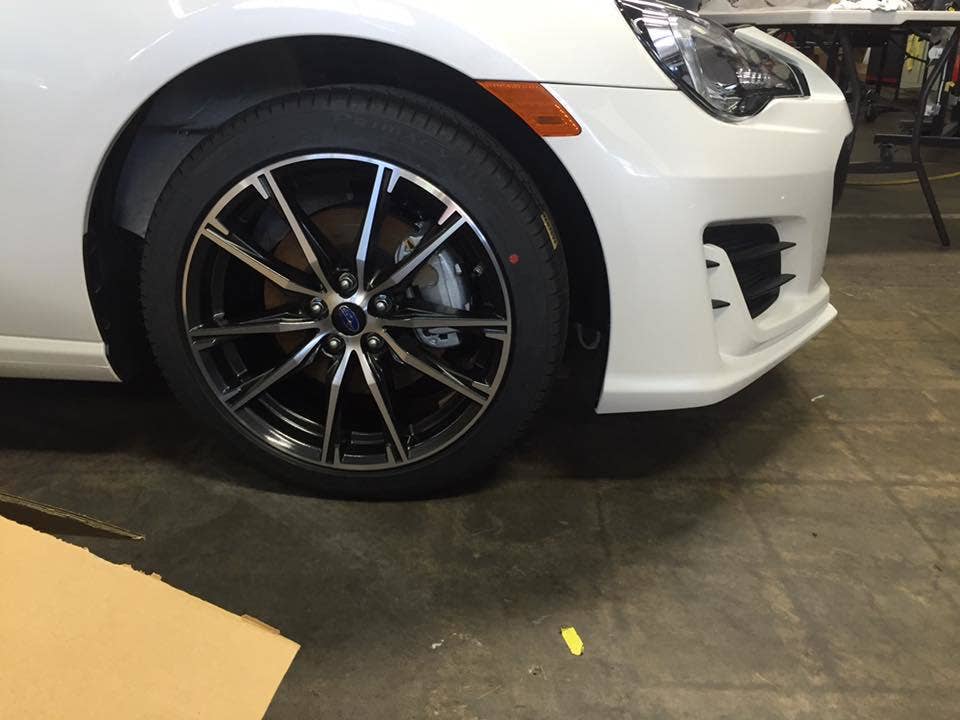 2017 Subaru BRZ facelift nose