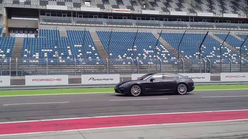 2017 Porsche Panamera Turbo Launch Control
