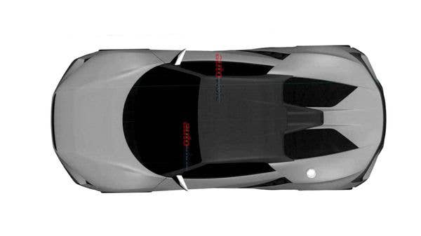 Honda NSX Patent Top Exterior