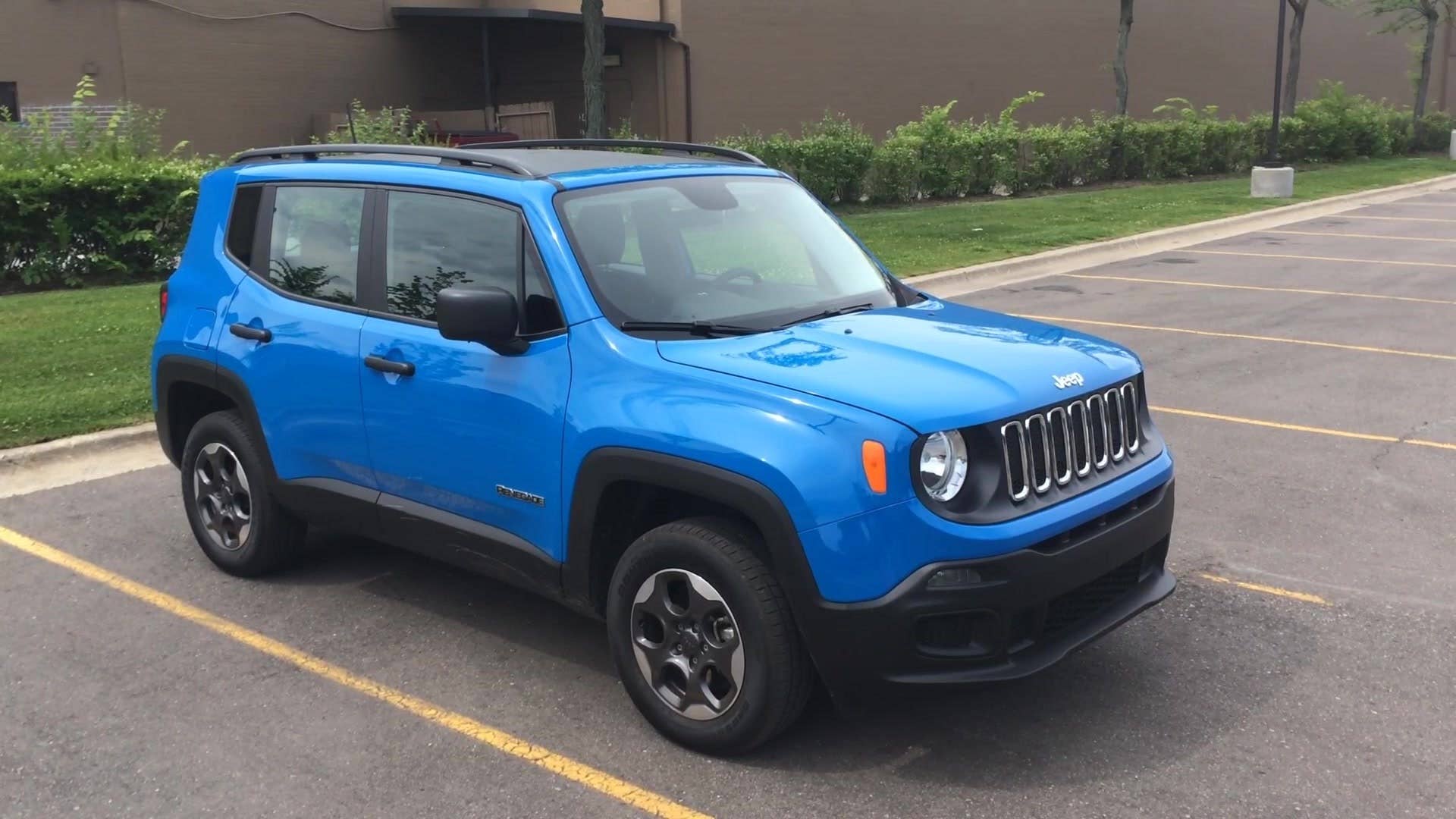 Autoblog's Adam Morath shares his thoughts on Jeep's new entry-level Renegade. He tests the Sport trim level with a 1.4L I-4 turbo mated to a 6-speed manual transmission. This Renegade is optioned with A/C, all-wheel drive, roof rails and My Sky removable roof panels. The roof panels are a cool concept, but owners should be aware of a plastic part that could be easy to break.