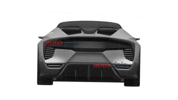Honda NSX Patent Rear Exterior