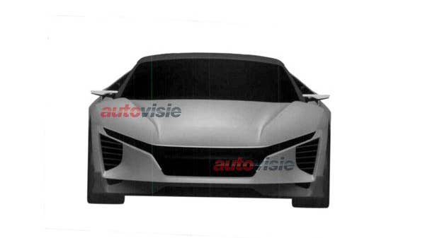 Honda NSX Patent Front Exterior