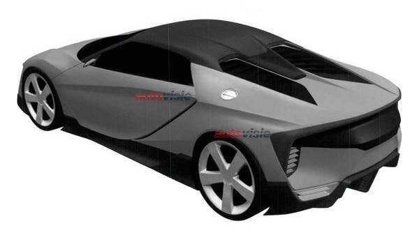 Honda NSX Patent Rear Exterior