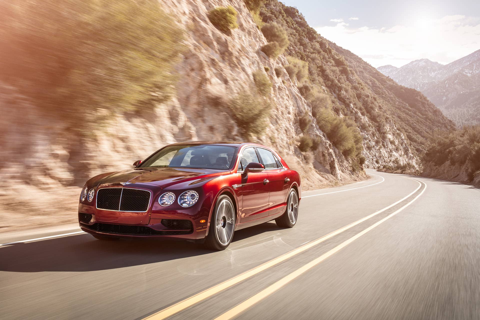 2016 Bentley Flying Spur V8 S front 3/4