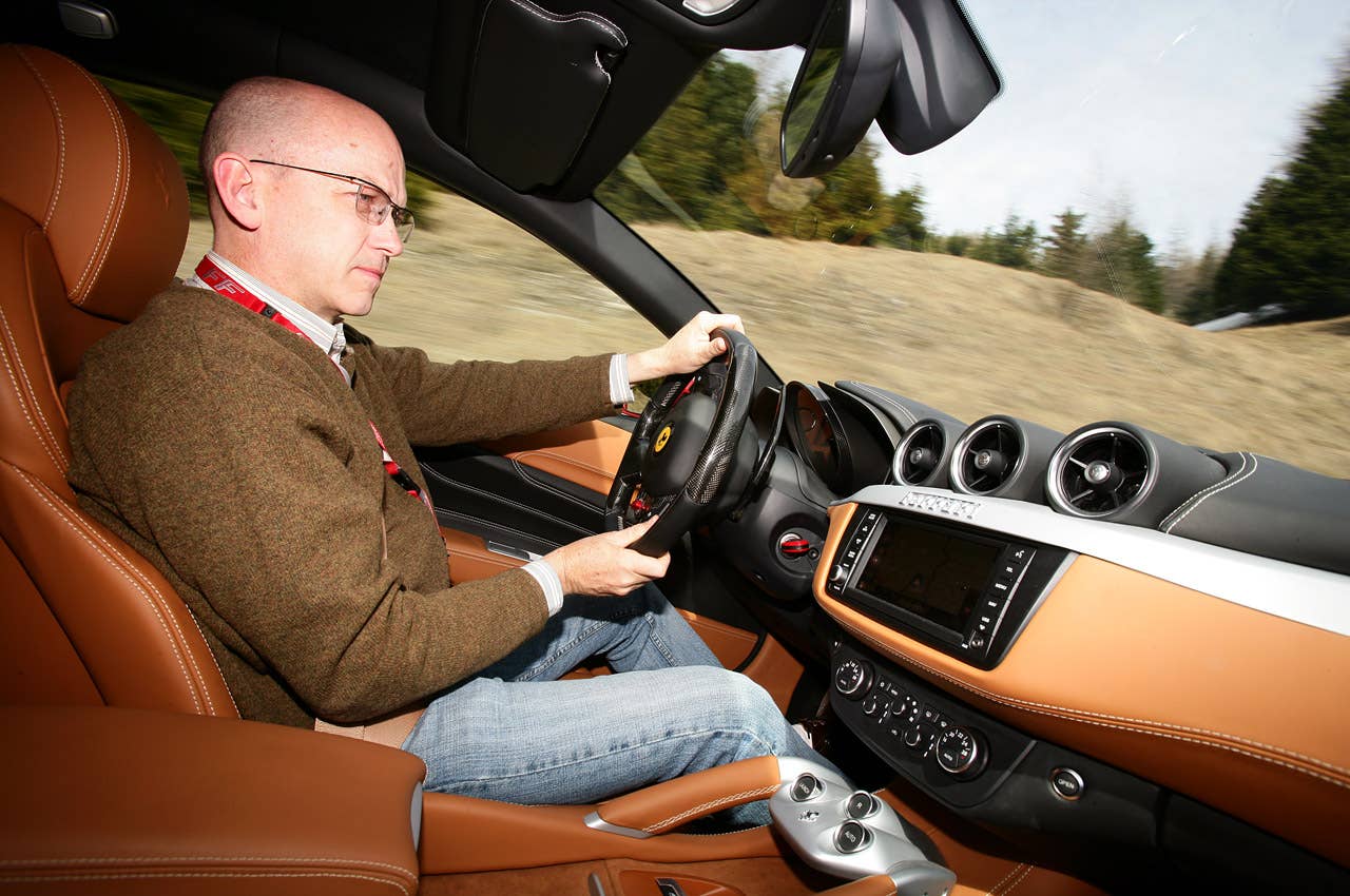 2012 Ferrari FF driving