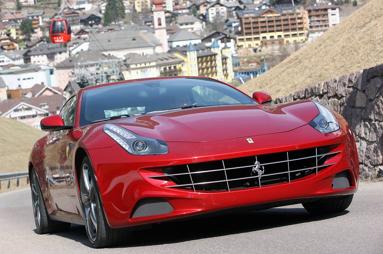 2012 Ferrari FF driving