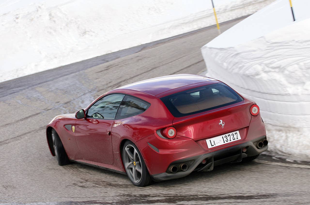 2012 Ferrari FF driving