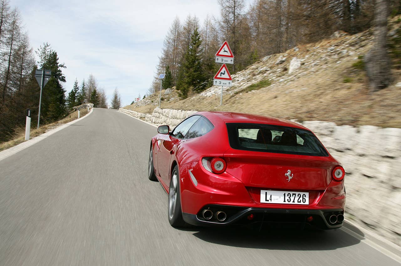 2012 Ferrari FF driving
