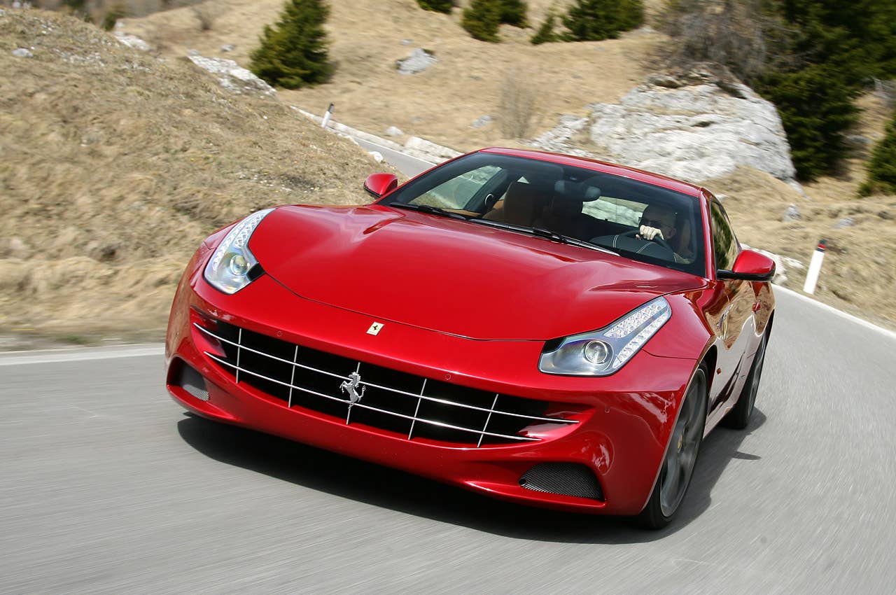 2012 Ferrari FF driving