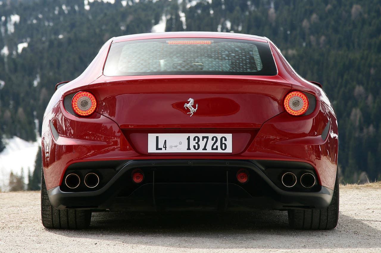 2012 Ferrari FF rear view
