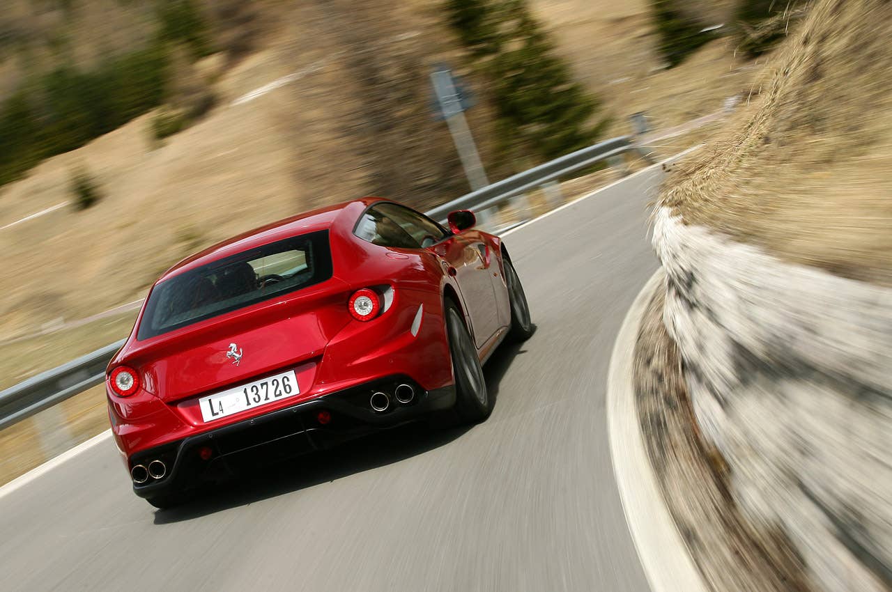 2012 Ferrari FF driving