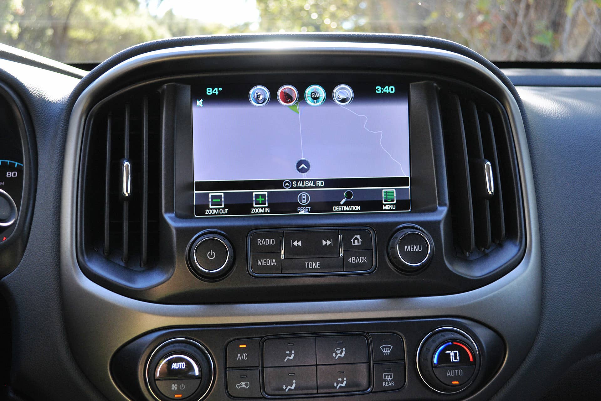 2016 Chevrolet Colorado Diesel navigation system