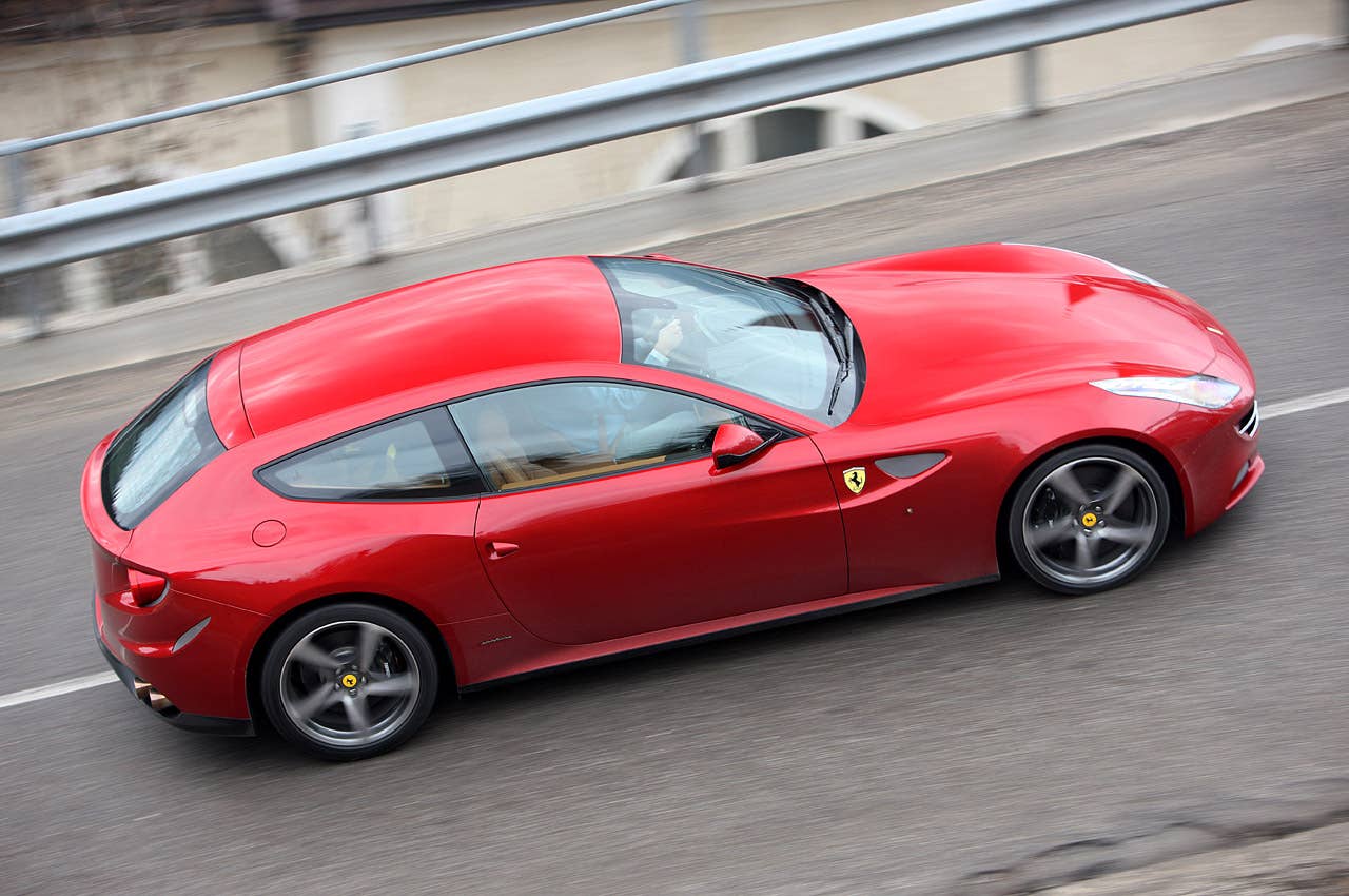 2012 Ferrari FF driving