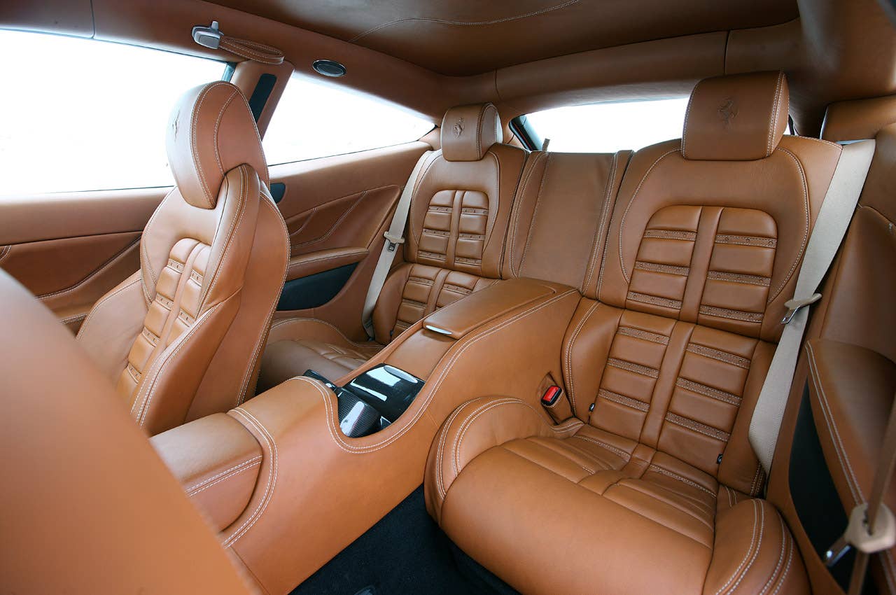 2012 Ferrari FF rear seats