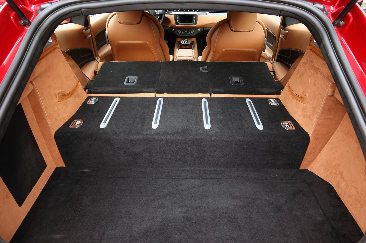 2012 Ferrari FF rear cargo area